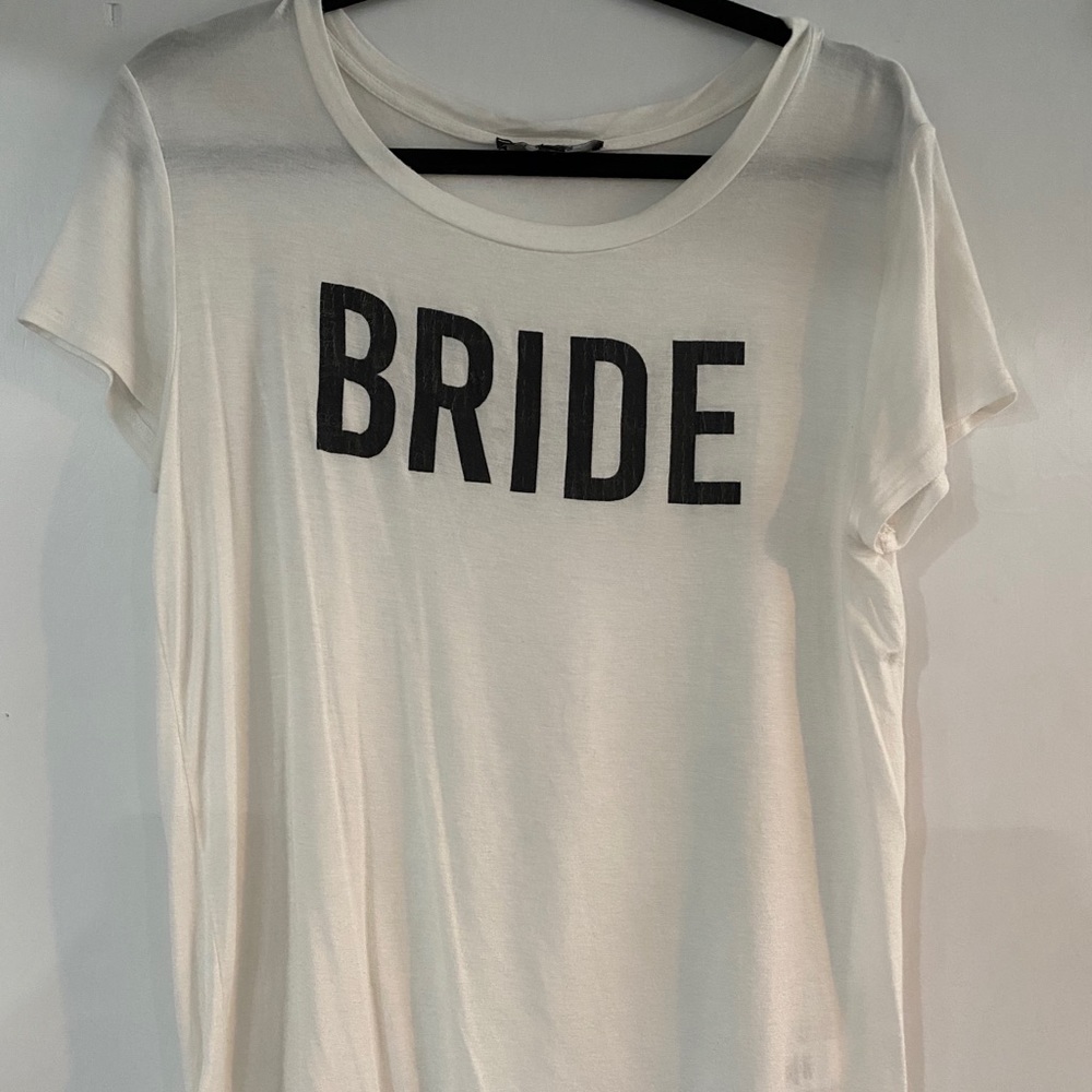 Bride shirt